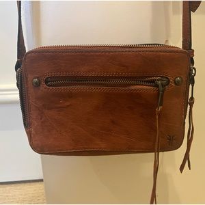 Frye leather crossbody